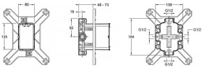     Jacob Delafon Modulo 98699D-NF 3