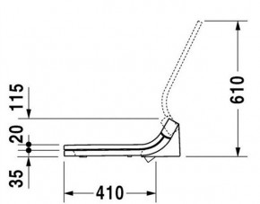    Duravit Senso Wash Dyrastyle (610200002000300) 5