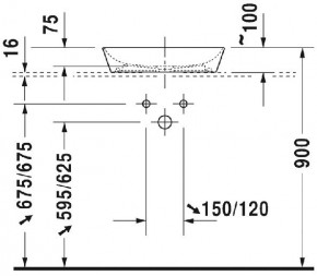  Duravit Cape Cod 5040.5  (2339500000) 5