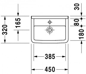  Duravit Starck 3 4532  (750450000) 3