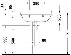  Duravit Starck 3 6548.5  (300650000) 4