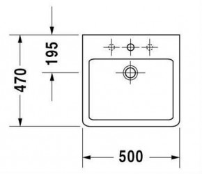  Duravit Vero 5047  (454500000) 4