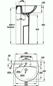  Jacob Delafon Patio E4158NG-00 4