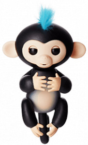     Bambi Fingerlings Happy Monkey 801 Black