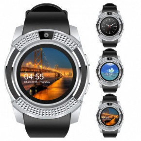   Smart Watch GSM Camera V8 Silver 5