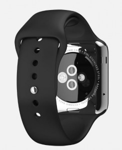 - Apple Watch 38mm Stainless Steel Case with Black Sport Band (MJ2Y2) 4