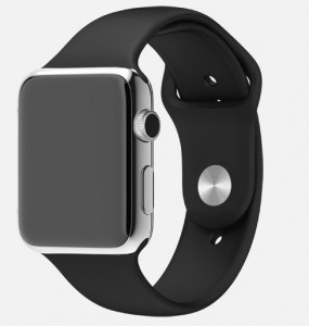 - Apple Watch 38mm Stainless Steel Case with Black Sport Band (MJ2Y2) 7