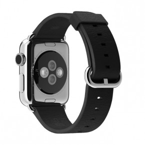 - Apple Watch 38mm Stainless Steel Case with Black Classic Buckle (MJ312) 3