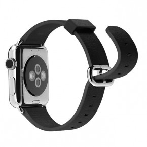 - Apple Watch 38mm Stainless Steel Case with Black Classic Buckle (MJ312) 5