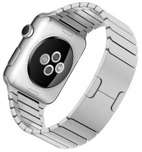 - Apple Watch 38mm Stainless Steel Case with Link Bracelet (MJ3E2) 4