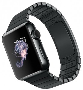 - Apple Watch 38mm Space Black Stainless Steel Case with Space Black Link Bracelet (MJ3F2) 5