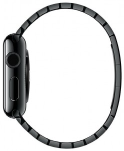 - Apple Watch 38mm Space Black Stainless Steel Case with Space Black Link Bracelet (MJ3F2) 6