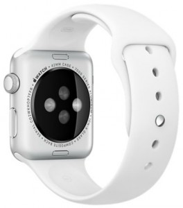 - Apple Watch Sport 42mm Silver Aluminum Case with White Sport Band (MJ3N2) 4