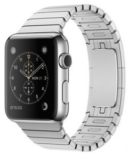 - Apple Watch 42mm Stainless Steel Case with Link Bracelet (MJ472)