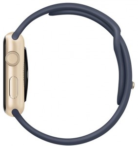 - Apple Watch Sport 42mm Gold Aluminum Case with Midnight Blue Sport Band (MLC72) 6