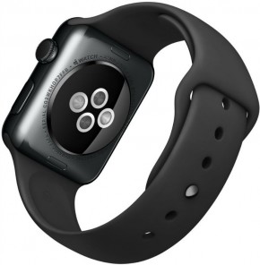 - Apple Watch 42mm Space Black Stainless Steel Case with Black Sport Band (MLC82) 4