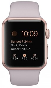 - Apple Watch Sport 38mm Rose Gold Aluminum Case with Lavender Sport Band (MLCH2) 3