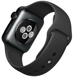 - Apple Watch 38mm Space Black Stainless Steel Case with Black Sport Band (MLCK2) 4