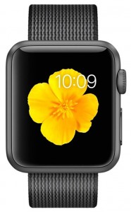 - Apple Watch Sport 38mm Space Gray Aluminum Case with Black Woven Nylon (MMF62) 5