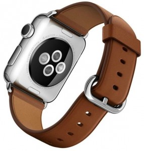 - Apple Watch 38mm Stainless Steel Case with Saddle Brown Classic Buckle (MMF72) 4