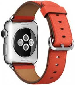 - Apple Watch 38mm Stainless Steel Case with Red Classic Buckle (MMF82) 4