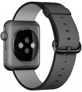 - Apple Watch Sport 42mm Space Gray Aluminum Case with Black Woven Nylon (MMFR2) 4