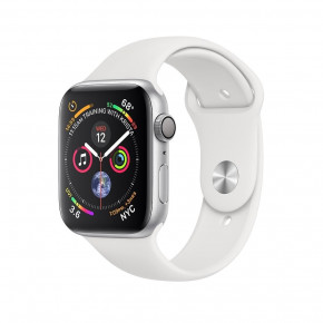 - Apple Watch Series 4 GPS 44mm Silver Alum (MU6A2)