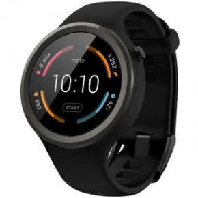 - Motorola Moto 360 Sport Black