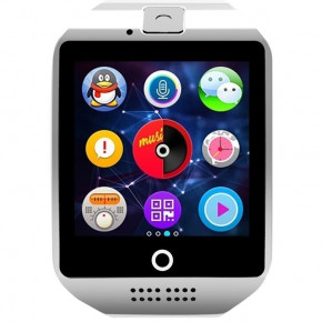 C- UWatch Smart Q18 white/silver 3