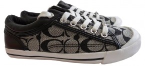  Coach New York Francesca Womans A5012 (40UA 9.5US 26.5) White/Black 3