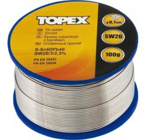  ' 60% Sn,  1.0 , 100  Topex (44E514)