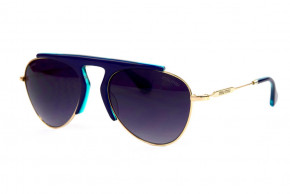   Glasses 57-21-blue Miu Miu