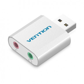   Vention USB Sound Card Silver (VAB-S13)