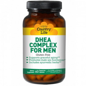   Country Life DHEA Complex For Men 60 caps