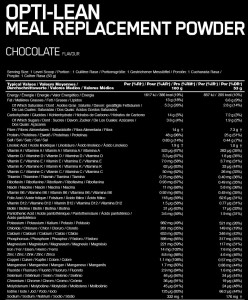   Optimum Nutrition MEAL REPL CHOCOLATE 5 LANG EU 954 3