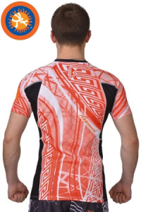  Pankration Berserk 3D Approved UWW Red 012164 2XL 3