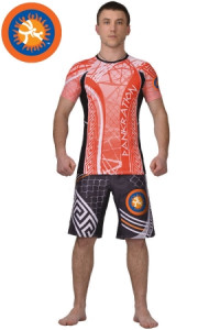  Pankration Berserk 3D Approved UWW Red 012164 2XL 6