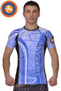  Pankration Berserk 3D Approved UWW Blue XL