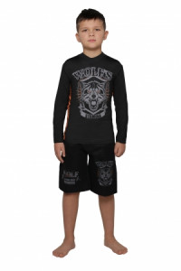  Berserk Wolfs Stamina Kids Black RS1823B 2XS 5