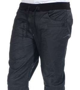    American Stitch Coated Twill Jogger L Black 5