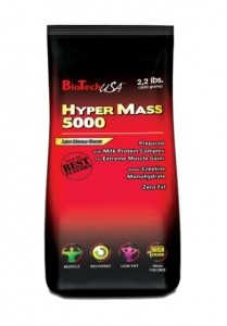  BioTech Hyper Mass 5000 1000  Raspberry Yogurt (8042)