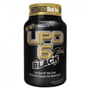   Nutrex Research Lipo-6 Black Hers 120  (46965)