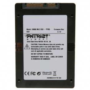 SSD  Patriot 240GB 2.5 (PP240GS25SSDR) 6