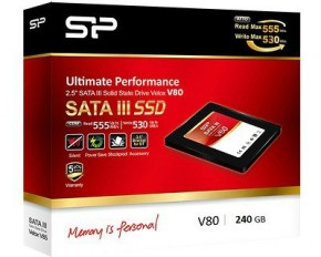 SSD  Silicon Power V80 240Gb (SP240GBSS3V80S25) 3