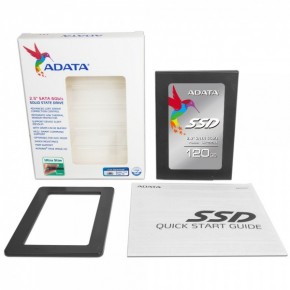 SSD- A-Data SP550 2,5 Sata III 120GB 560-410MB/s (ASP550SS3-120GM-C) 5