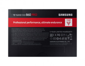  SSD Samsung 2.5 860 PRO 1TB (MZ-76P1T0BW) 7