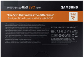 SSD  Samsung 860 Evo 250GB mSATA MLC (MZ-M6E250BW) 7