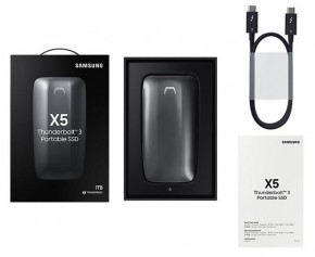  SSD Samsung Thunderbolt 3 X5 (MU-PB2T0B/WW) 6