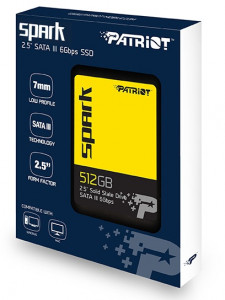  SSD Patriot SATA2.5 512GB MLC/THNSNJ512GCSY4PAGB 3