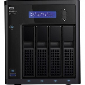   (NAS) WD My Cloud DL4100 16TB (WDBNEZ0160KBK-EESN)